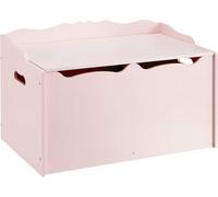 Amazon Basics Wooden Toy Box, Pink, 76.2 x 40.64 x 46.99 cm