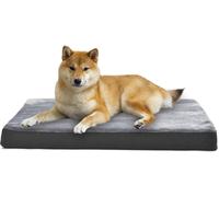 Amazon Basics XL Cat and Dog Bed U-Shape Bolster, Orthopaedic Foam Dog Sofa wit