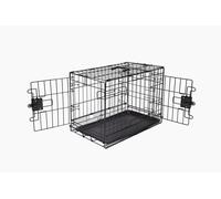 Amazon Basics XS Metal Dog Crate/Cage with Tray, Durable and Foldable Dog Cage