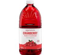 Amazon Brand - Happy Belly Cranberry Juice from Concentrate, 64 Ounce