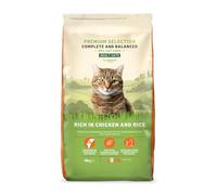 Amazon Brand - Lifelong - Complete Dry Cat Food Rich in Chicken & Rice for Adult Cats, 1 Pack of 10 kg