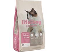 Amazon Brand - Lifelong - Complete Dry Cat Food with Salmon & Rice for Adult Cat