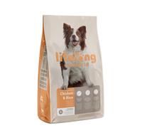 Amazon Brand - Lifelong - Complete Dry Dog Food Rich in Chicken & Rice For Medium and Large Breeds, 1 Pack of 15kg