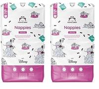 Amazon Brand - Mama Bear Disney Ultra Dry Nappies, Size 5+ (11-17 kg), 72 Count, White (Pack of 2)