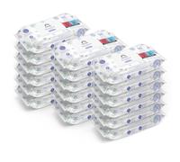 Amazon Brand - Mama Bear Sensitive Unscented Baby Wipes, 1008 Count (18 Packs of 56)