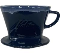 [Amazon.co.jp Limited] Carita Kalita High Heat Retention Ceramic Coffee Dripper Hasamiyaki Navy Series, For 2-4 People, Made in Japan, SG102#02143 Dripping Equipment, For 2 People, For 2 People, 2