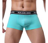 Amazon Deals Christmas Boxers Men Cotton Microfibre Underpants Men Christmas Pants For Men Mens Ice Silk Underwear Boys Christmas Boxer Shorts Under Pants Men Trunks Clearance Bargains