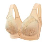 Amazon Deals Non Underwire Bras Women Ladies Padded Bras Non Wired Stretch Lace Bras Women Womens Bras Underwired Cotton Bralettes for Women Amazon Warehouse Clearance UK Pallets Beige