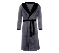 Amazon Deals of The Day UK Adult Christmas Pyjamas Mens Fluffy Dressing Gowns with Hood Short Grey Dressing Gown Christmas Pyjamas UK Ladies Dressing Gown Long Hood Warehouse Clearance Bargains Sale