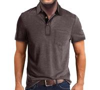 Amazon Deals Oversized T-Shirts for Men - White, Brown Check, Yellow Dress, Black Long Sleeve - Adult Shirts - Amazon Outlet Clearance UK Overstock