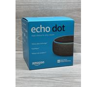 AMAZON ECHO DOT 3RD GENERATION ALEXA - BLACK - SMART SPEAKER - BRAND NEW SEALED