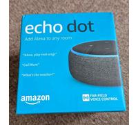 Amazon Echo Dot (3rd Gen) - Smart speaker with Alexa - Charcoal Fabric