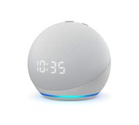 Amazon Echo Dot 4th Gen Smart Speaker with Clock & Alexa - White