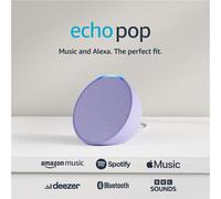 Echo Pop (Newest gen) | Full sound compact Wi-Fi and Bluetooth smart speaker with Alexa | Lavender Bloom
