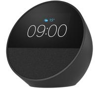 AMAZON Echo Spot Smart Alarm Clock with Alexa - Black, Black