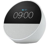 AMAZON Echo Spot Smart Alarm Clock with Alexa - Glacier White, White