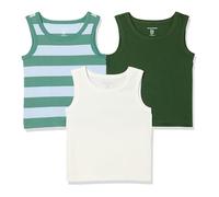 Amazon Essentials Babies, Toddlers and Boys' 100% Cotton Breathable Vests, Pack of 3