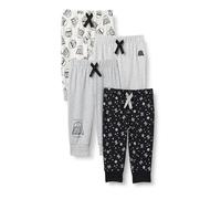 Amazon Essentials Baby Boys' Trousers, Pack of 4, Star Wars Tiny Trooper, 0-3 Months