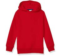 Amazon Essentials Boys' Fleece Sweater Hoodie Sweatshirts, Red, 4 Years