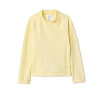 Amazon Essentials Boys' Long-Sleeve UPF 50 Rashguard T-Shirt, Light Yellow, 11-12 Years