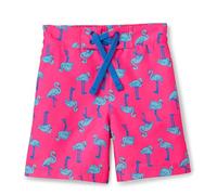 Amazon Essentials Boy's Quick-Dry Swimming Board Shorts Swimming Trunks, Bright Pink Flamingo, 6-7 Years