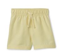 Amazon Essentials Boys' Regular-Fit Quick-Dry Swimming Board Shorts, Light Yellow, 3 Years