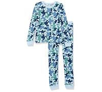 Amazon Essentials Boys' Thermal Long Underwear Set, Blue Camo, 2 Years