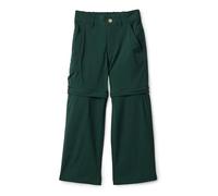 Amazon Essentials Boys' Water-Repellent Regular-Fit Convertible Active Hiking Trousers, Dark Green, 10 Years