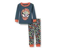 Amazon Essentials Disney Boys' Snug-Fit Cotton Pyjamas, Spider-man Words, 5 Years