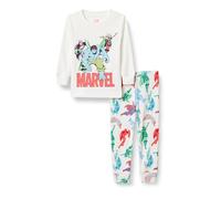 Amazon Essentials Disney Boys' Snug-Fit Pyjama Sleep Sets, Avengers Action, 8 Years