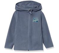 Amazon Essentials Disney | Marvel | Star Wars Boys' Polar Fleece Full-Zip Hooded Jacket, Marvel Comic Logo, 2 Years