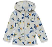 Amazon Essentials Disney | Marvel | Star Wars Boys' Polar Fleece Full-Zip Hooded Jacket, Mickey and Friends, 6-7 Years