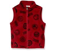Amazon Essentials Disney | Marvel | Star Wars Boys' Polar Fleece Vests, Marvel Logo, 10 Years