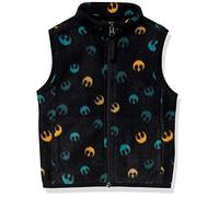 Amazon Essentials Disney | Marvel | Star Wars Boys' Polar Fleece Vests, Star Wars Rebel, 10 Years