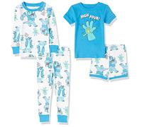 Amazon Essentials Disney | Marvel | Star Wars Boys' Pyjama Set (Previously Spotted Zebra), Pack of 2, Monsters, 2 Years