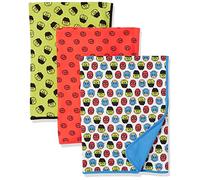 Amazon Essentials Disney | Marvel | Star Wars Boys' Swaddle Blankets, Pack of 3, 3-pack Marvel Friends, One Size