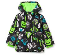 Amazon Essentials Disney | Marvel | Star Wars Boys' Warm Puffer Coats (Previously Spotted Zebra), Neon Star Wars, 5 Years