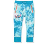 Amazon Essentials Disney | Marvel | Star Wars Boys' Zip-Pocket Fleece Jogger Trousers (Previously Spotted Zebra), Stitch Beach, 3 Years