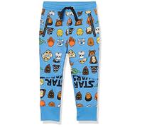 Amazon Essentials Disney | Marvel | Star Wars Boys' Zip-Pocket Fleece Jogger Trousers (Previously Spotted Zebra), Star Wars Hello Friend, 3 Years
