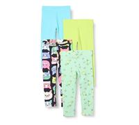 Amazon Essentials Disney | Marvel | Star Wars | Frozen | Princess Girls' Leggings, Pack of 4, Star Wars/Doodle, 11-12 Years