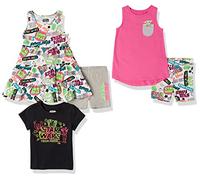 Amazon Essentials Disney | Marvel | Star Wars | Frozen | Princess Girls' Mix-and-Match Outfit Sets, Pack of 5, Star Wars Rebel, 3 Years