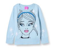 Amazon Essentials Disney | Marvel | Star Wars | Frozen | Princess Girls' Pullover Knit Sweater, Princess Cinderella, Medium