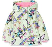 Amazon Essentials Disney | Marvel | Star Wars | Frozen | Princess Girls' Warm Puffer Coat (Previously Spotted Zebra), Minnie and Daisy, 9 Years