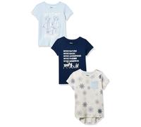 Amazon Essentials Disney Marvel Star Wars Frozen Princess Women's Short-Sleeve T-Shirts (Previously Spotted Zebra) Pack of 3 Frozen 2 Destiny X