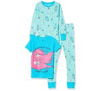 Amazon Essentials Disney | Marvel | Star Wars Girls' Pyjama Set, Princess Mermaid Hair, 2 Years