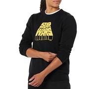 Amazon Essentials Disney | Marvel | Star Wars Men's Crew Sweaters, Star Wars Logo, XL