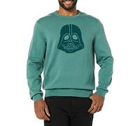 Amazon Essentials Disney | Marvel | Star Wars Men's Crew Sweaters, Star Wars Vader, XL
