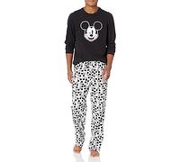 Amazon Essentials Disney | Marvel | Star Wars Men's Flannel Pyjama Sleep Sets, Mickey Moods - Mens Flannel, S