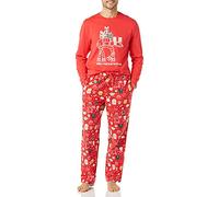Amazon Essentials Disney | Marvel | Star Wars Men's Flannel Pyjama Sleep Sets, Star Wars Holiday - Mens, XS