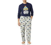 Amazon Essentials Disney | Marvel | Star Wars Men's Flannel Pyjama Sleep Sets, Star Wars Winter - Mens, S